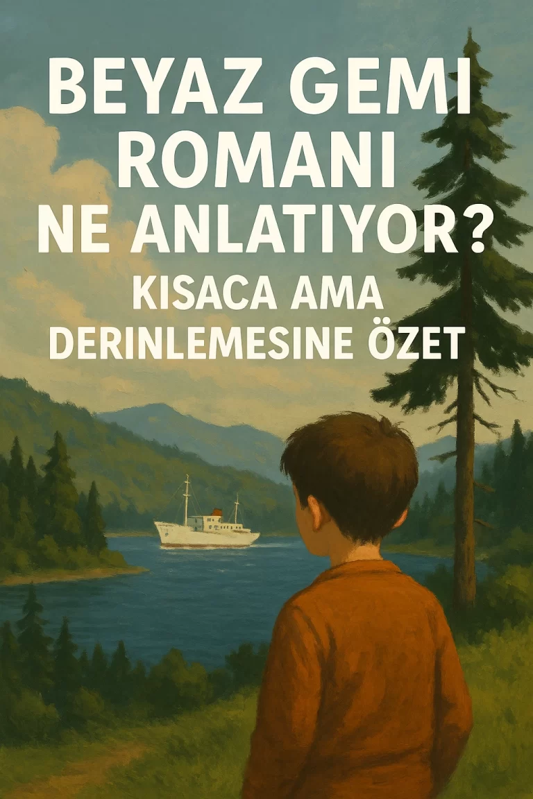 Beyaz Gemi Romanı Ne Anlatıyor? Kısaca Ama Derinlemesine Özet