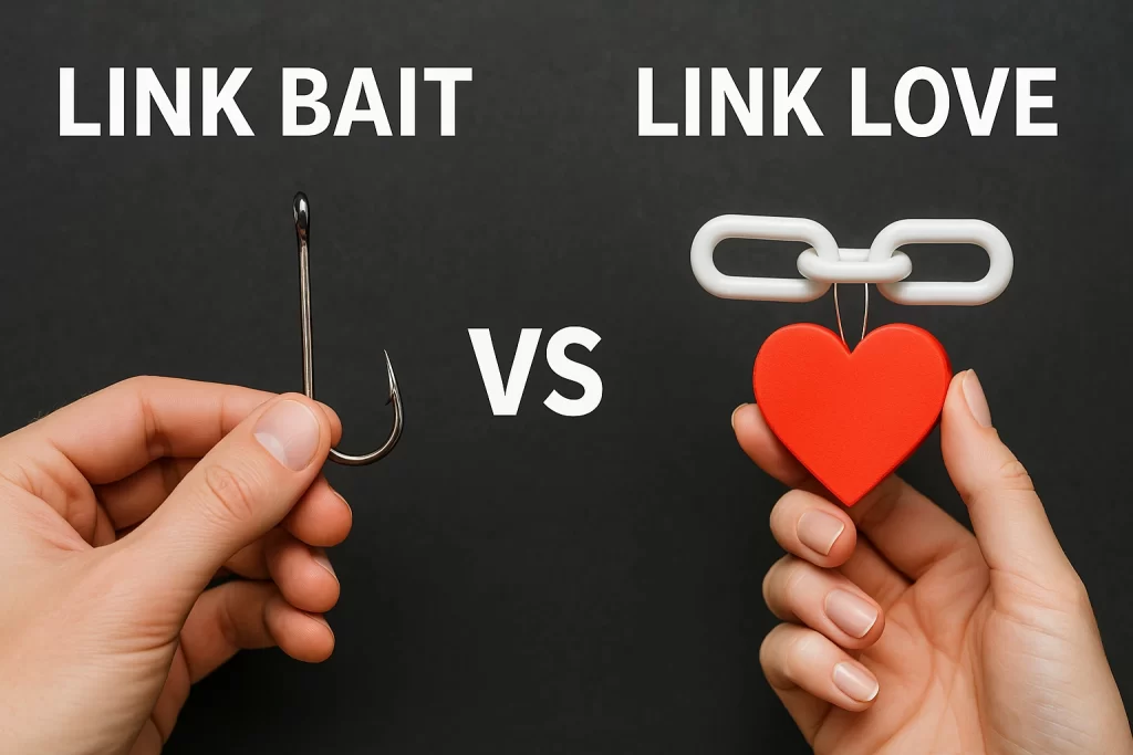 Link Bait ve Link Love: Hangisi Sizi Google’da Zirveye Taşır