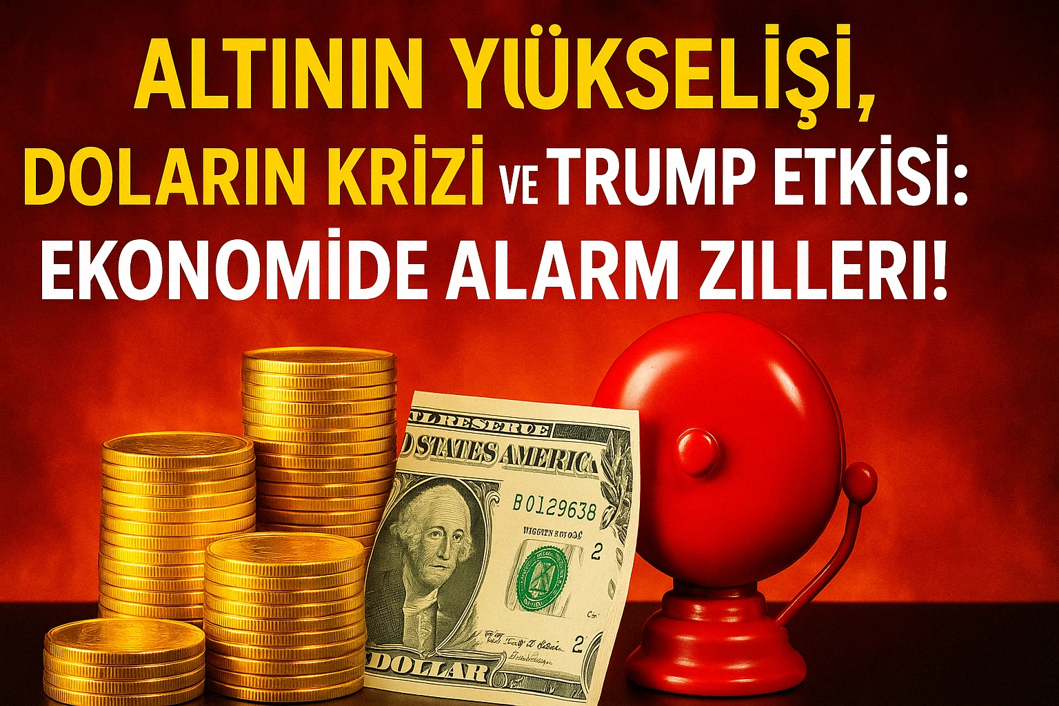 Altının Yükselişi, Doların Krizi ve Trump Etkisi: Ekonomide Alarm Zilleri!