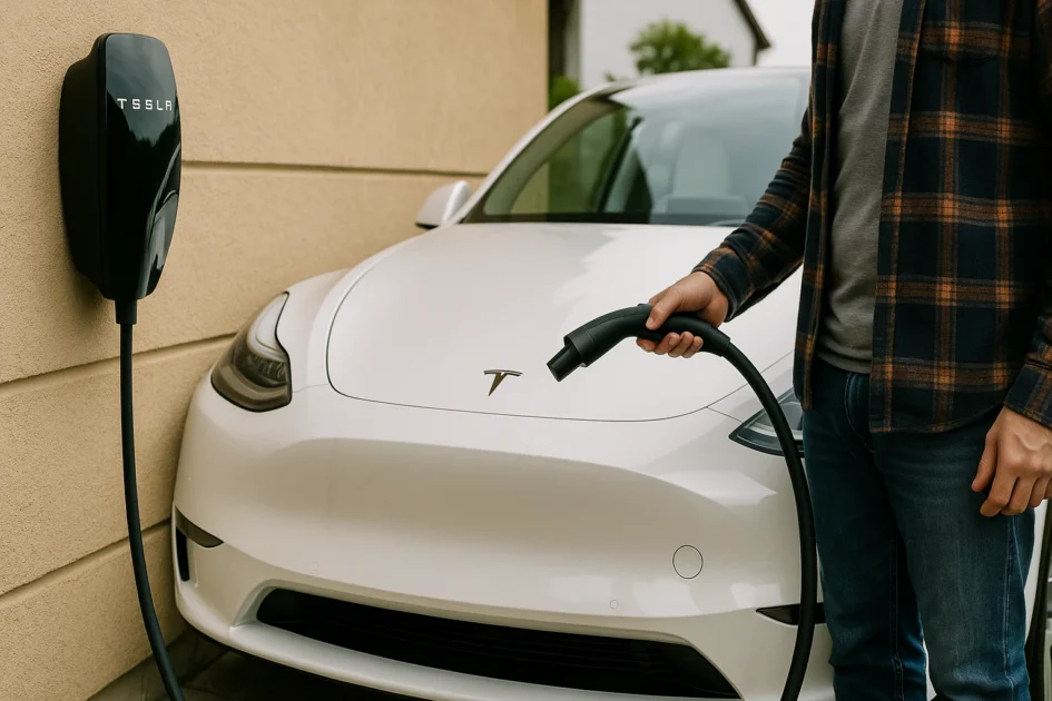 Nasıl Yapılır: Tesla Model Y’yi Evinizde Saniyeler İçinde Şarj Edin