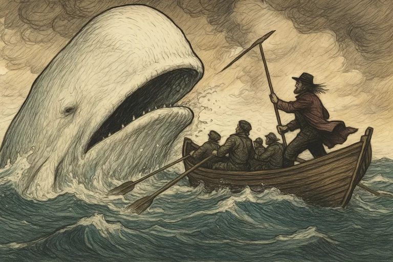 Moby Dick Özet – Beyaz Balinanın Ardındaki Obsesyonun Romanı